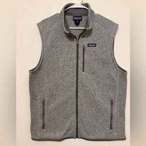 Patagonia Men’s Better Sweater Fleece Gray Vest Size XL